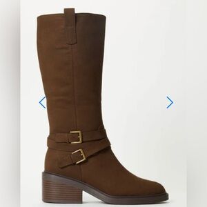 Women’s JustFab Brown Knee-High Boots